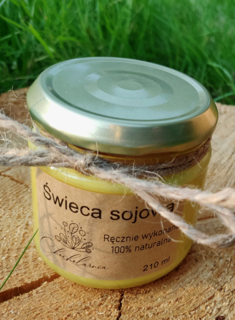 Świeca sojowa TRAWA CYTRYNOWA Świeca sojowa TRAWA CYTRYNOWA