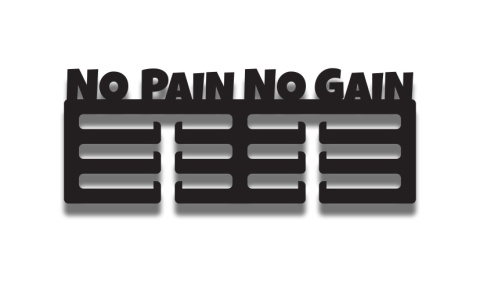 Wieszak na medale - No pain No gain Wieszak na medale - No pain No gain
