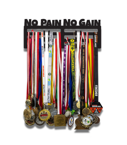 Wieszak na medale - No pain No gain Wieszak na medale - No pain No gain